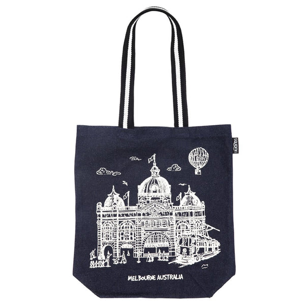 Squidinki Denim Tote Bag Melbourne - Mu Shop