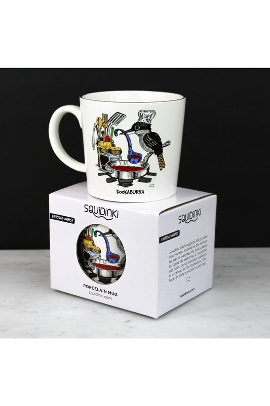 Squidinki Kookaburra Porcelain Mug - Mu Shop