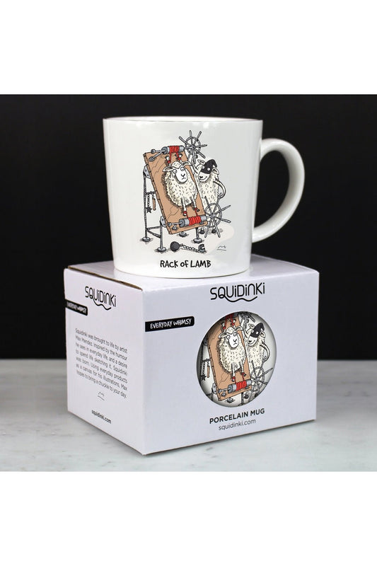 Squidinki Porcelain Mug: Rack of Lamb - Mu Shop