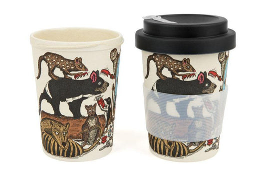 Squidinki You Handsome Devil Eco-Bamboo fibre Keep Cups - Mu Shop