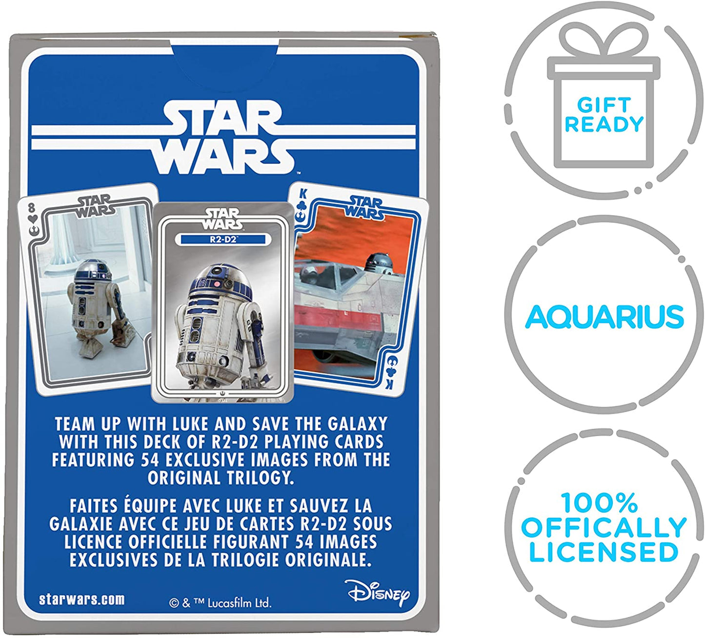 Star Wars Playing Cards - R2D2 Themed Deck - Mu Shop