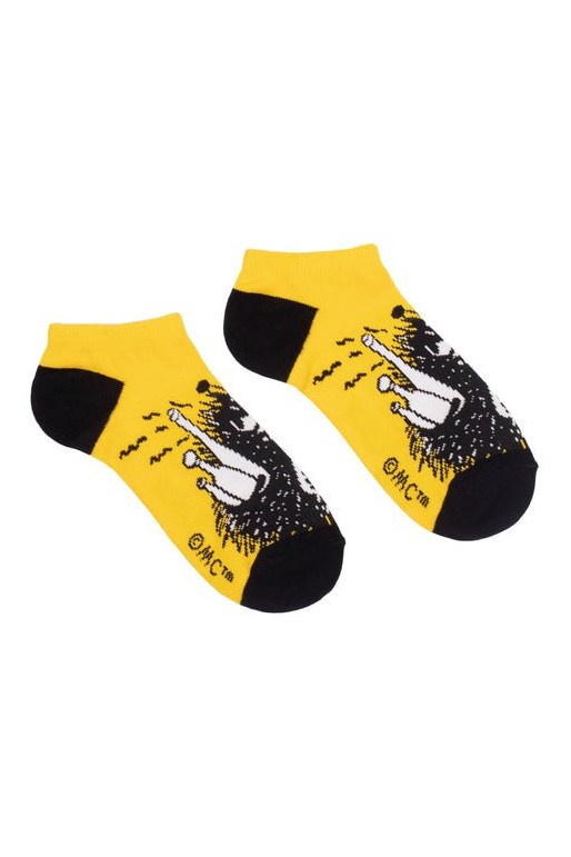 Stinky Pranking Men Ankle Socks - Yellow - Mu Shop