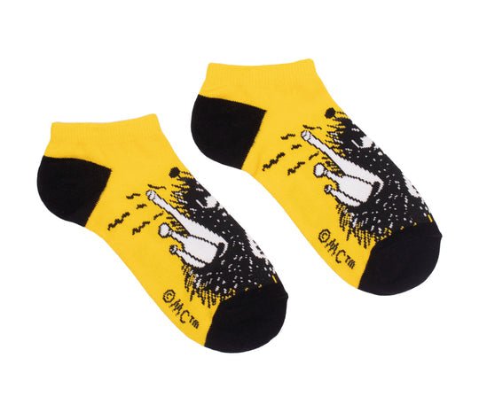 Stinky Pranking Men Ankle Socks - Yellow - Mu Shop