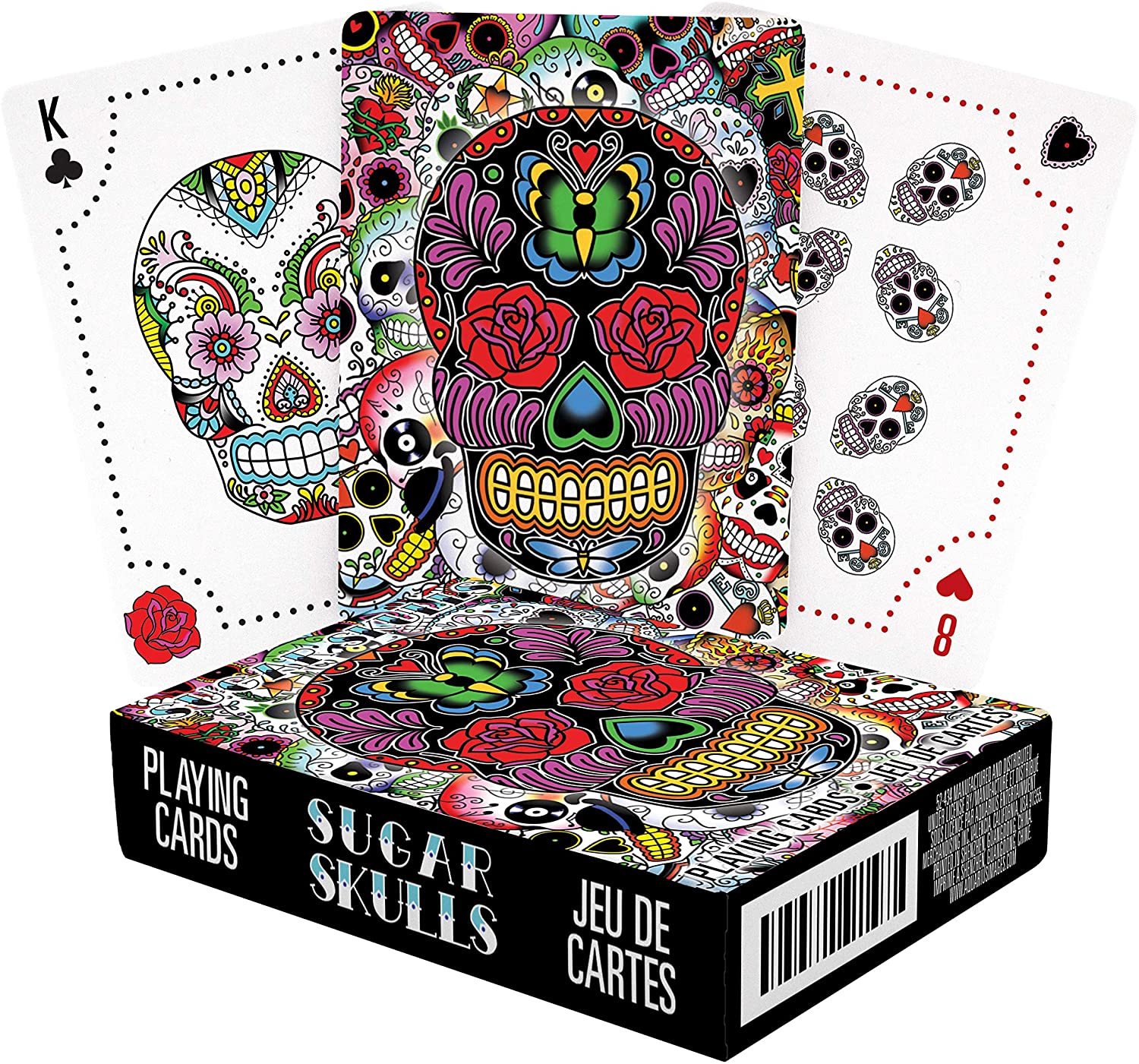 Sugar Skulls Playing Cards - Mu Shop