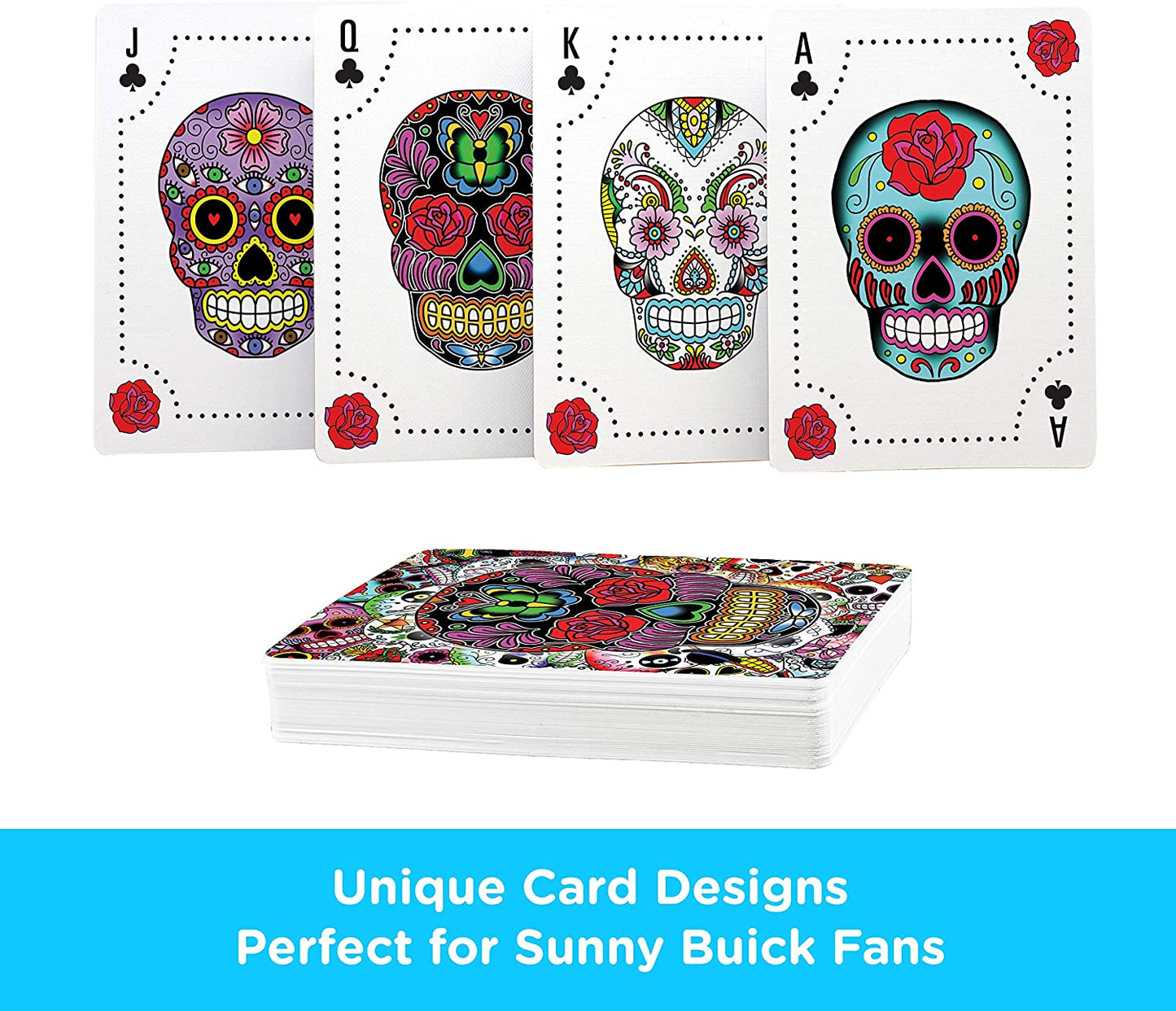 Sugar Skulls Playing Cards - Mu Shop