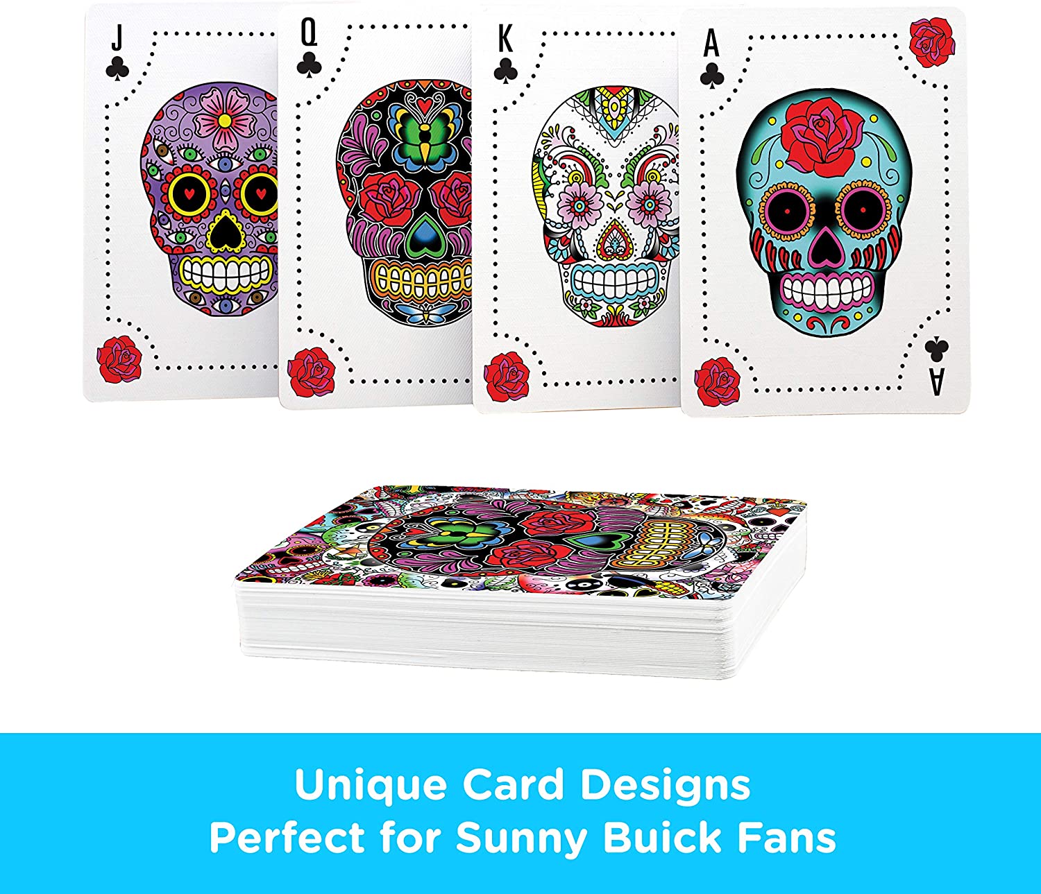 Sugar Skulls Playing Cards - Mu Shop