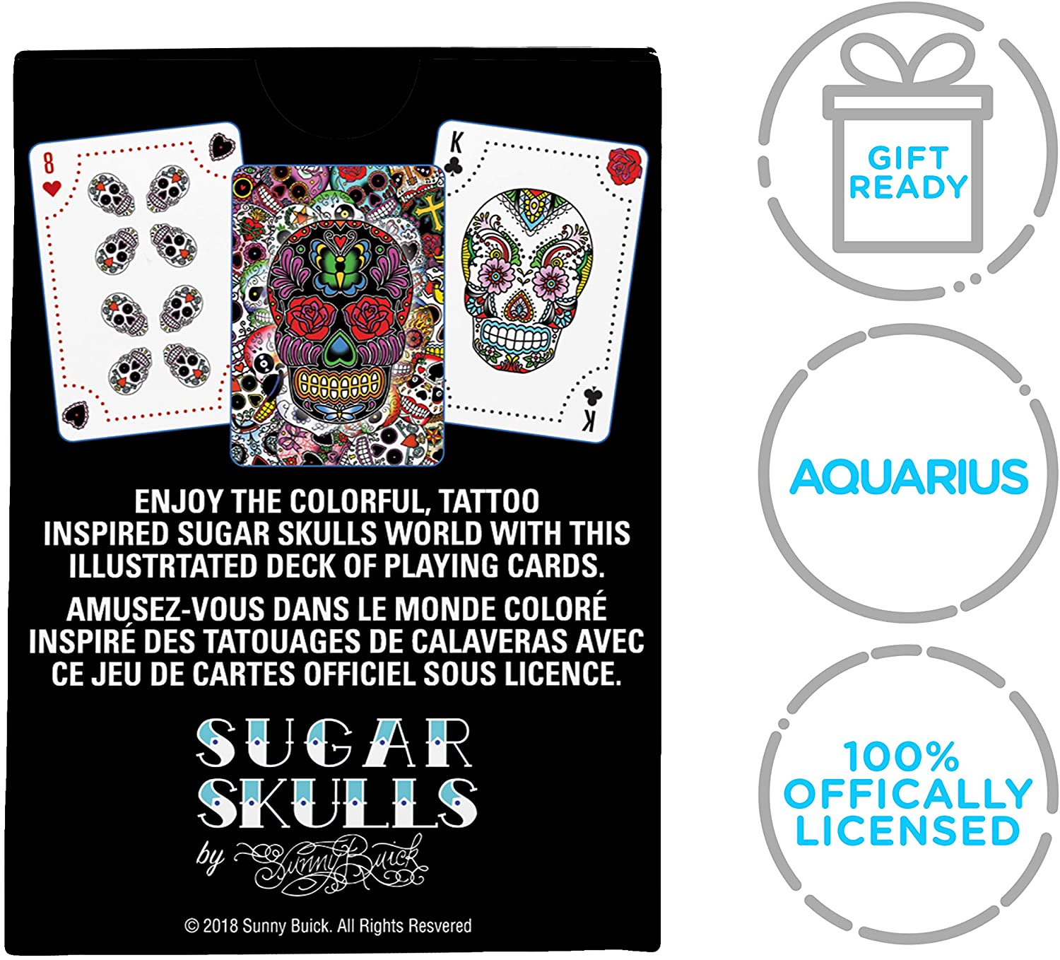Sugar Skulls Playing Cards - Mu Shop