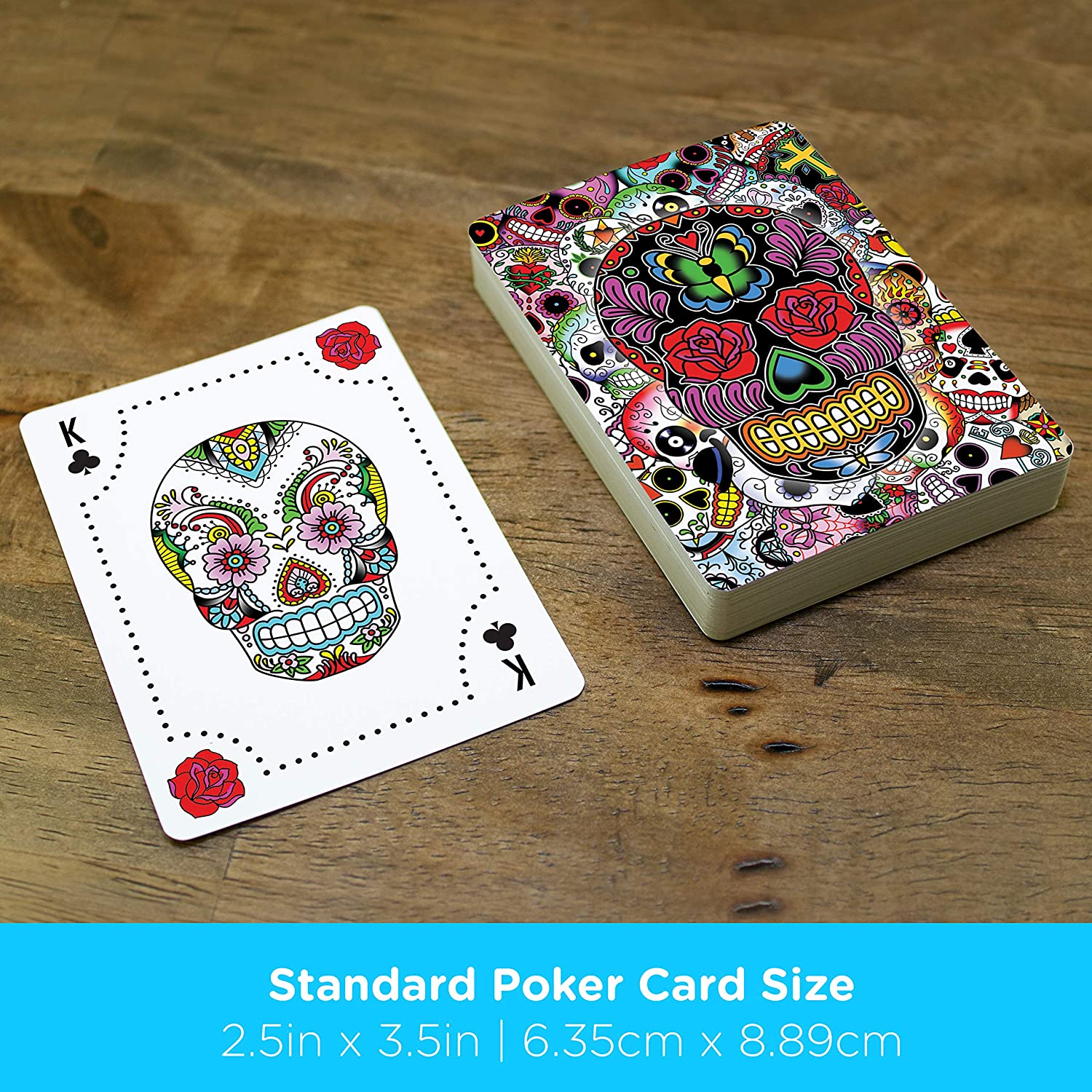 Sugar Skulls Playing Cards - Mu Shop