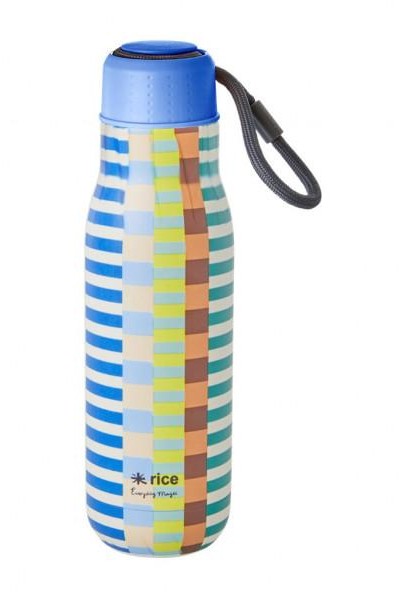 Summer Stripe Water Bottle - Mu Shop