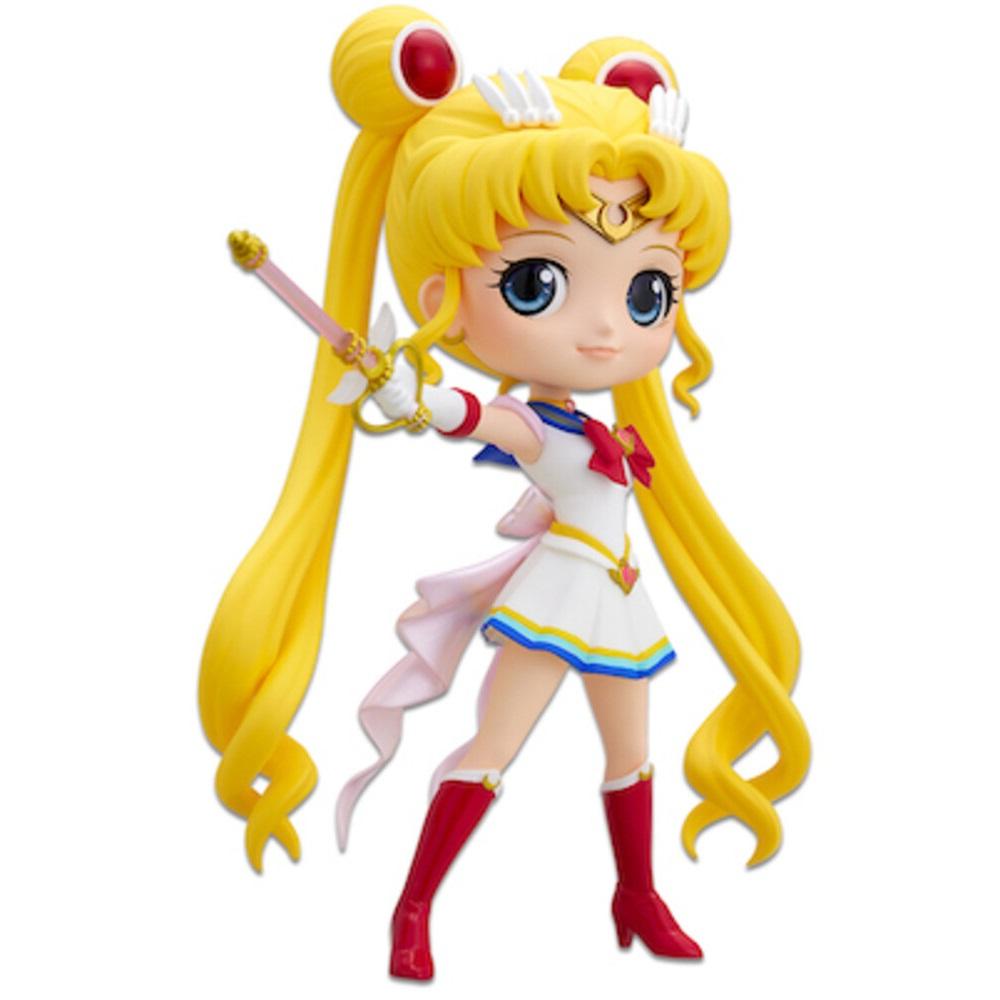 Super Sailor Moon 14cm Q Posket Figurine Kaleidoscope Ver. - Mu Shop