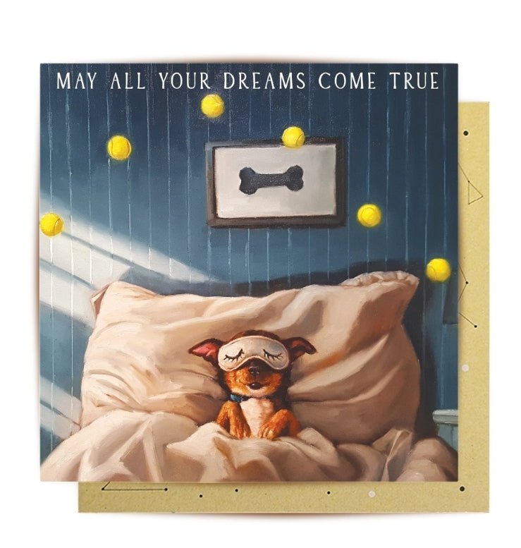 Sweet Dreams Greeting Card - Mu Shop