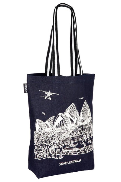 Sydney Denim Tote Bag - Mu Shop