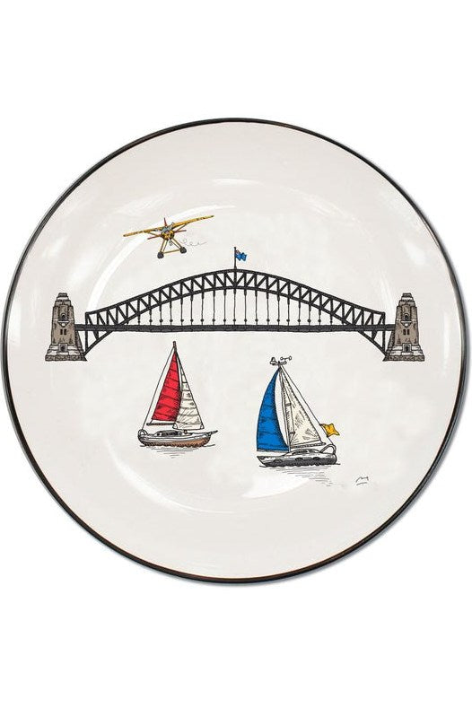 Sydney Harbour Bridge Canapé Plate - Mu Shop