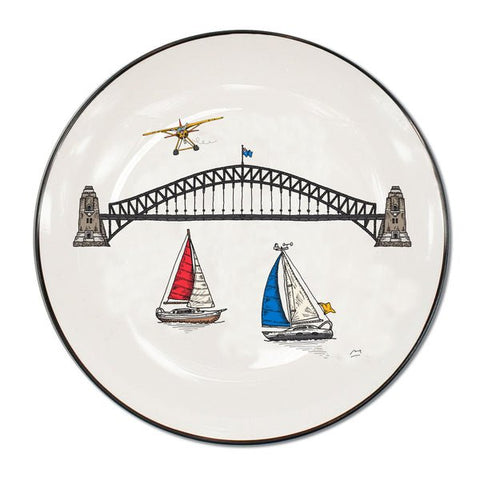 Sydney Harbour Bridge Canapé Plate - Mu Shop