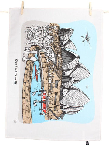 Sydney Opera House Tea Towel - Mu Shop