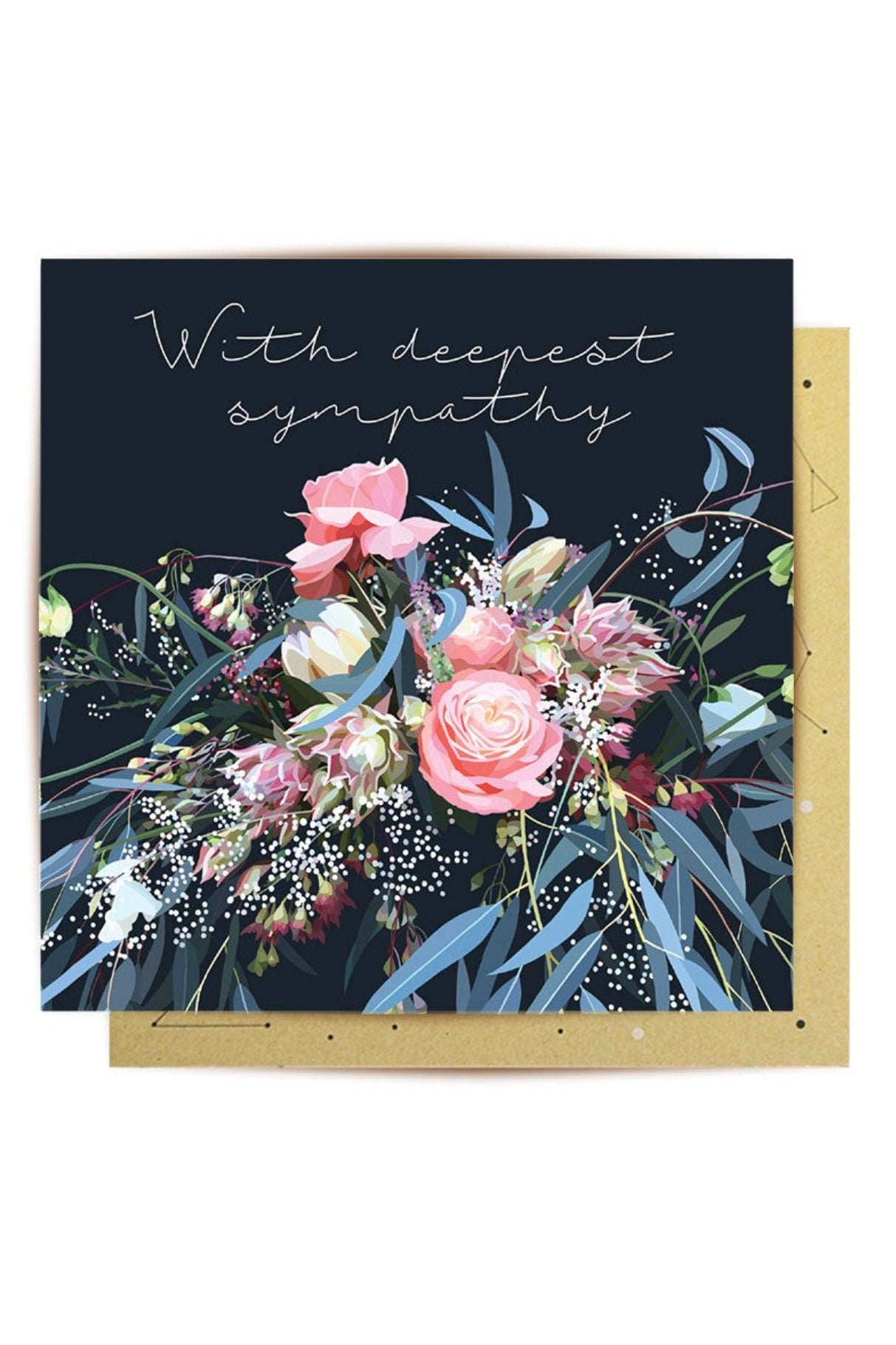 Sympathy Marielle Greeting Card - Mu Shop