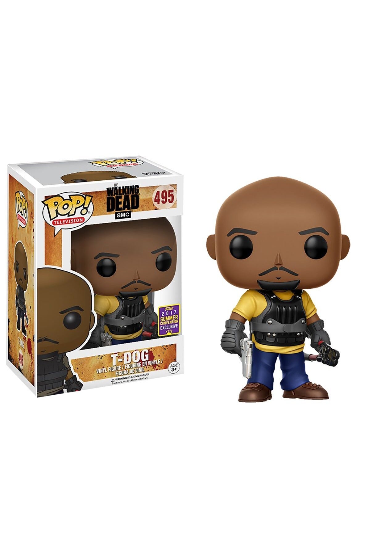 T-Dog Pop Vinyl #495 [SDCC 2017 Exclusive] - Mu Shop