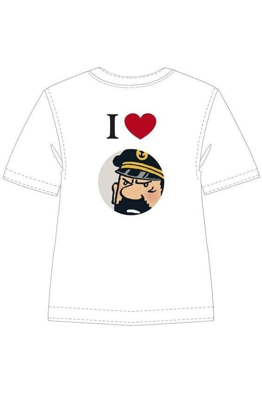 T-SHIRT I LOVE HADDOCK (S) - Mu Shop