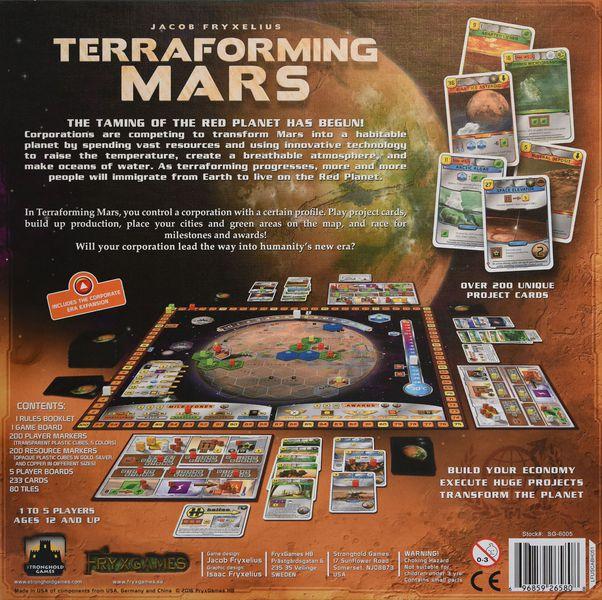 Terraforming Mars Board Game - Mu Shop