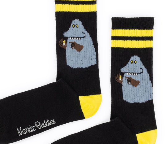 The Groke Retro Men Socks - Black - Mu Shop