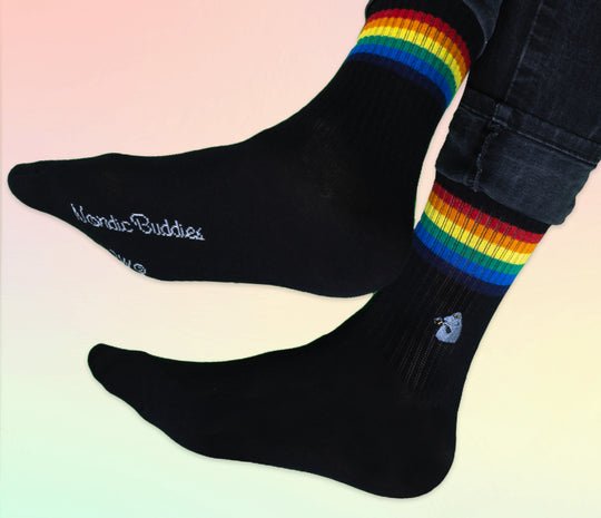 The Groke Retro Men Socks - Black - Mu Shop