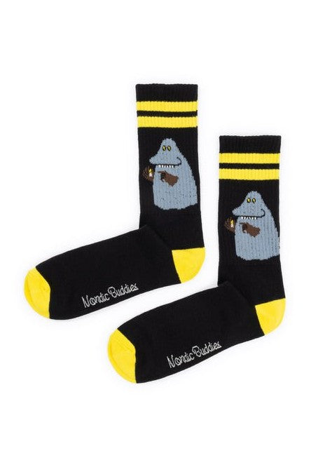 The Groke Retro Men Socks - Black - Mu Shop