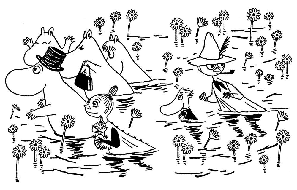The Moomin Colouring Book - Mu Shop