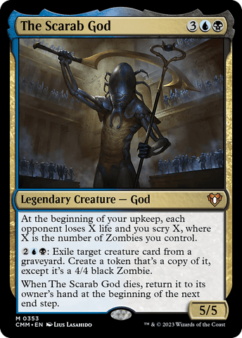 The Scarab God (Commander Masters) - Mu Shop