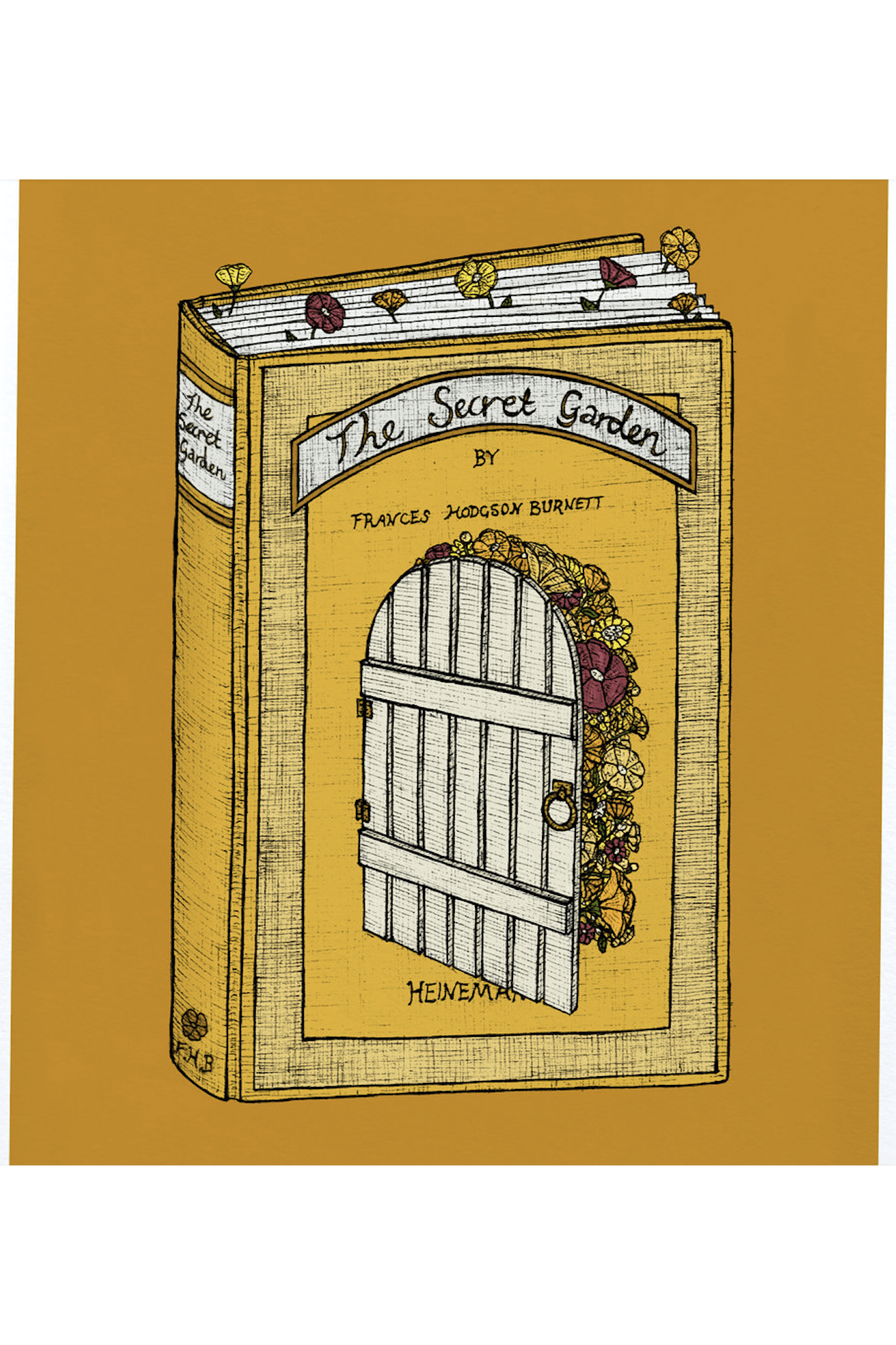 The Secret Garden - A5 Print - Mu Shop