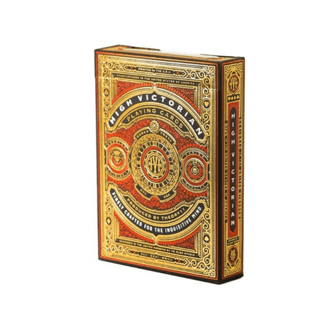 Theory 11 Playing Cards - High Victorian (Red) - Mu Shop
