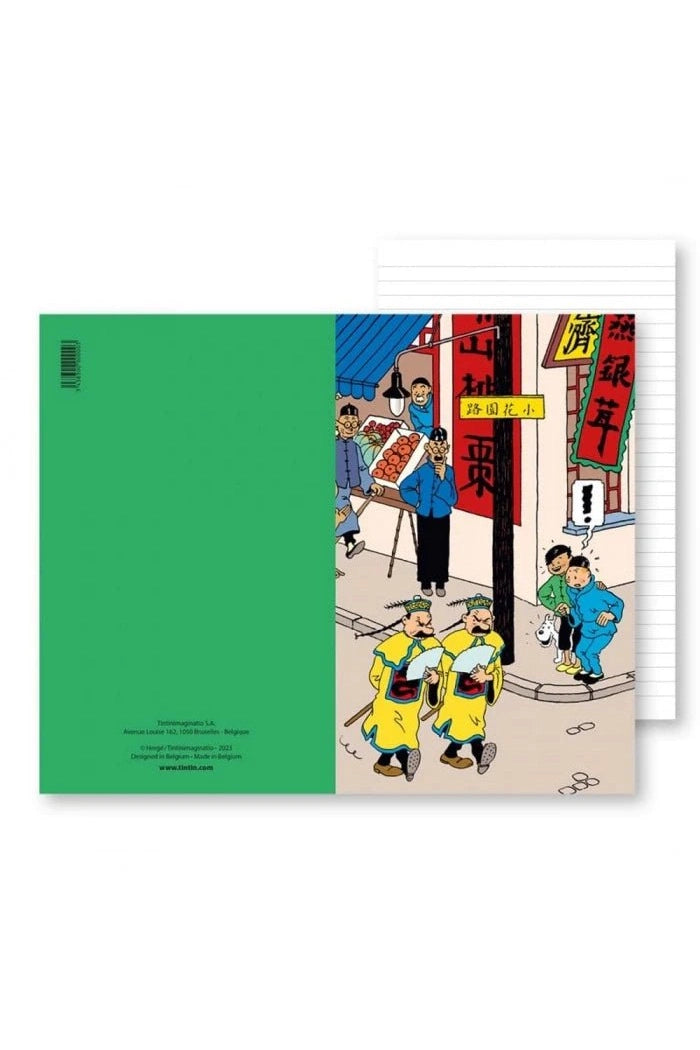 Thom(p)sons in Chinese Outfits Notebook (Large) - Mu Shop