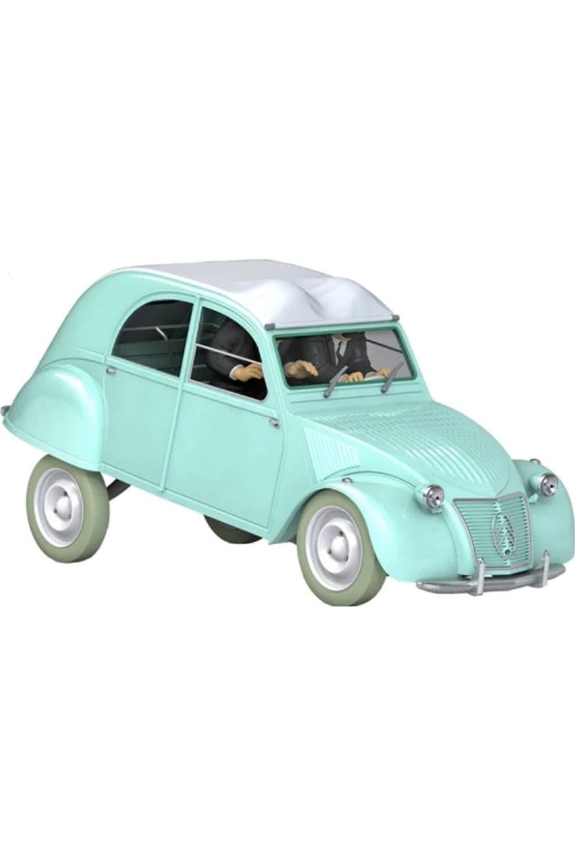 Tintin 1/24th Scale The Thompsons 2 CV from The Calculus Affair - Mu Shop