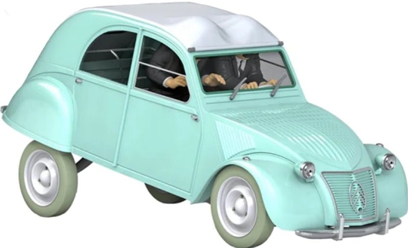 Tintin 1/24th Scale The Thompsons 2 CV from The Calculus Affair - Mu Shop