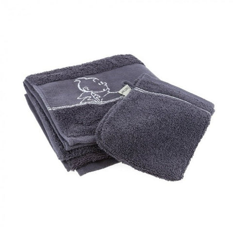Tintin Bath Towel 50×100cm - Mu Shop