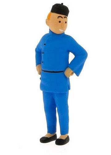 Tintin Blue Lotus 6cm Figurine - Mu Shop