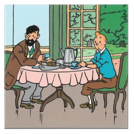 Tintin Breakfast Magnet - Mu Shop
