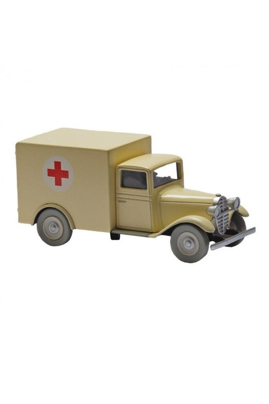 TINTIN CARS 1/43 - The Ambulance of the Asylum - Mu Shop