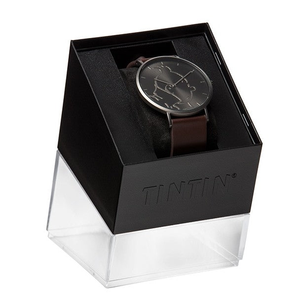 Tintin classic watch Brown M - Mu Shop