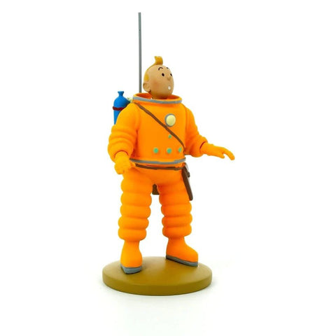 Tintin Cosmonaut 14cm RESIN FIGURINE - Mu Shop