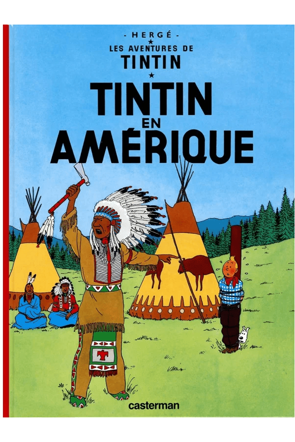 Tintin En Amerique in French Colourised - Mu Shop