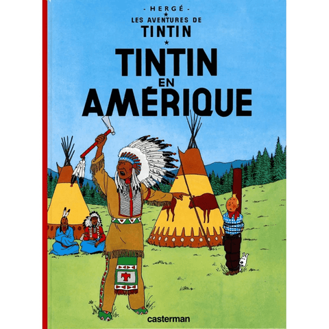 Tintin En Amerique in French Colourised - Mu Shop