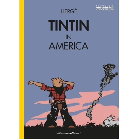 Tintin In America Book Colourised - Mu Shop