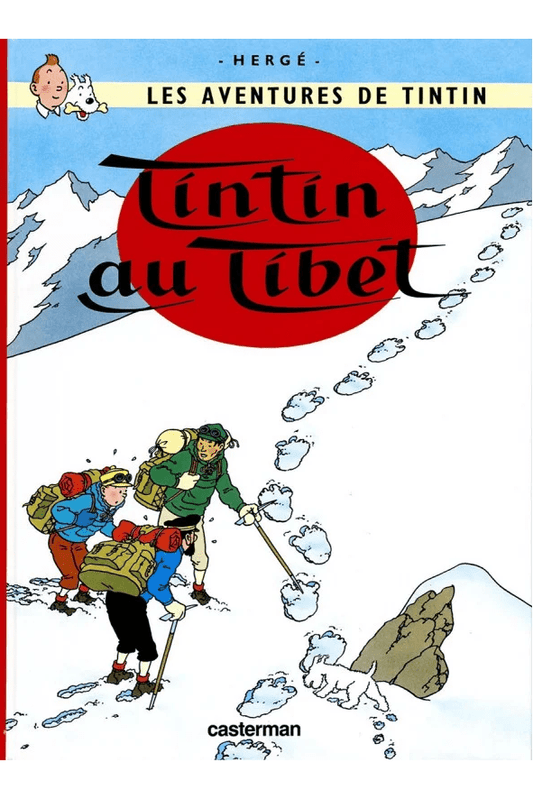 Tintin In Tibet in French Colourised - Mu Shop