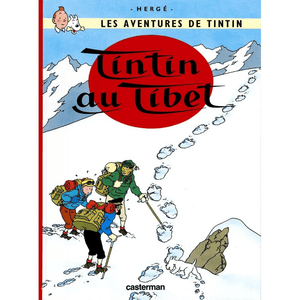 Tintin In Tibet in French Colourised - Mu Shop