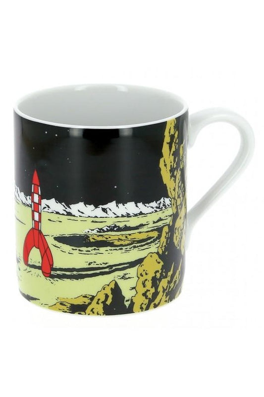 Tintin Moon Rocket Mug - Mu Shop