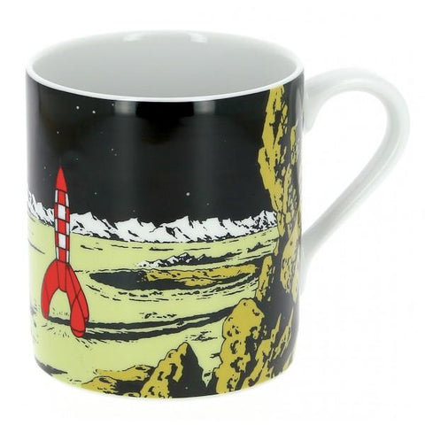 Tintin Moon Rocket Mug - Mu Shop