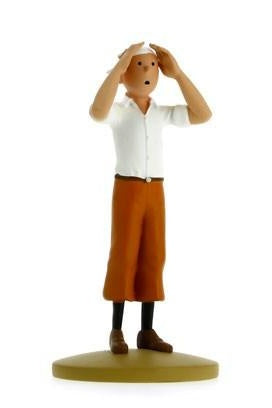 Tintin Resin Figurine - Dessert 12cm - Mu Shop