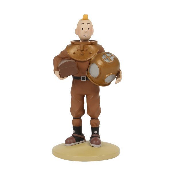Tintin Resin Figurine - Diving Suit 12cm - Mu Shop