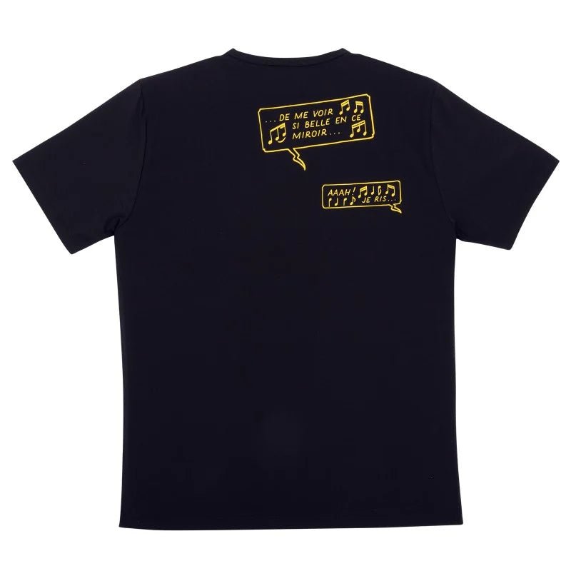 Tintin T Adult T-SHIRT (Black) - Mu Shop