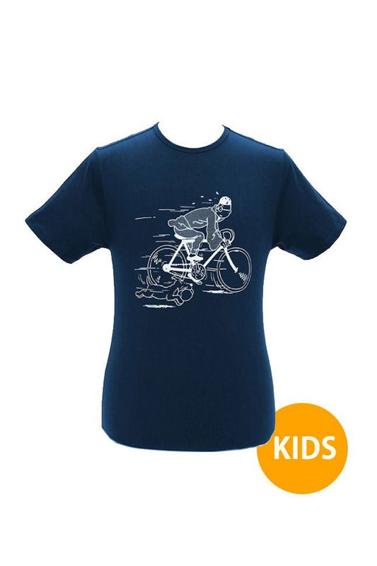 Tintin T-Shirt Navy Blue Kids - Mu Shop